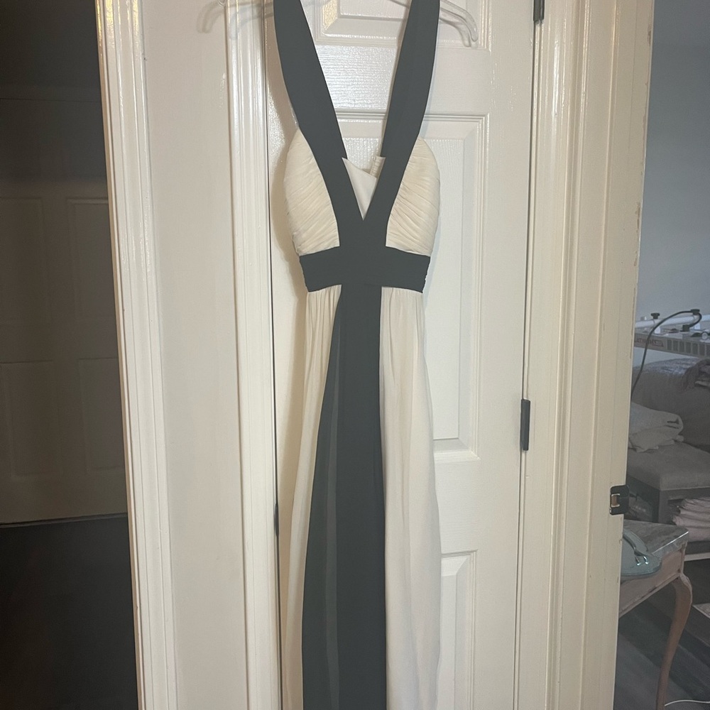 Winter white BCBG SIZE 10 dress - beautiful for New Years Eve/ Christmas parties